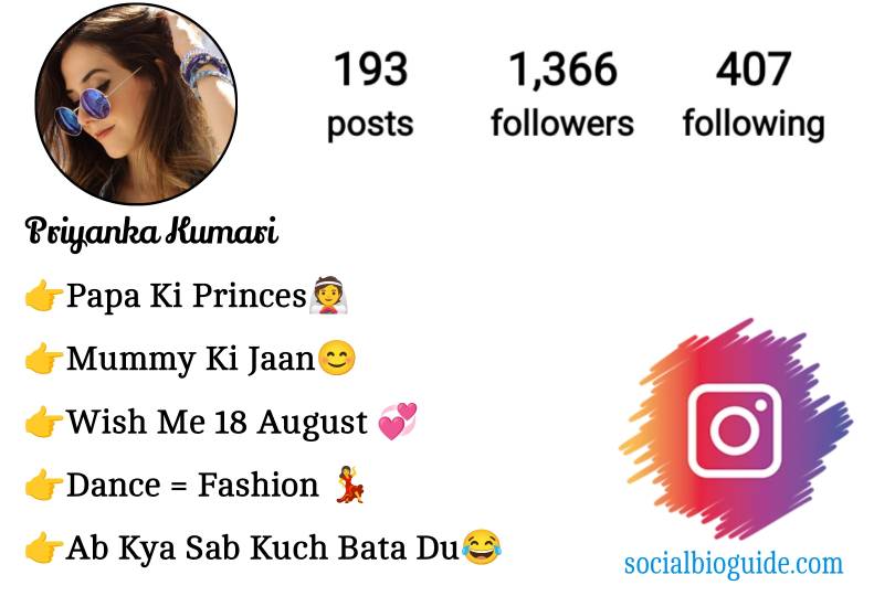 Instagram Bio For Girls