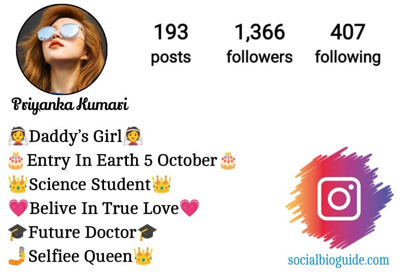 Instagram Bio For Girls