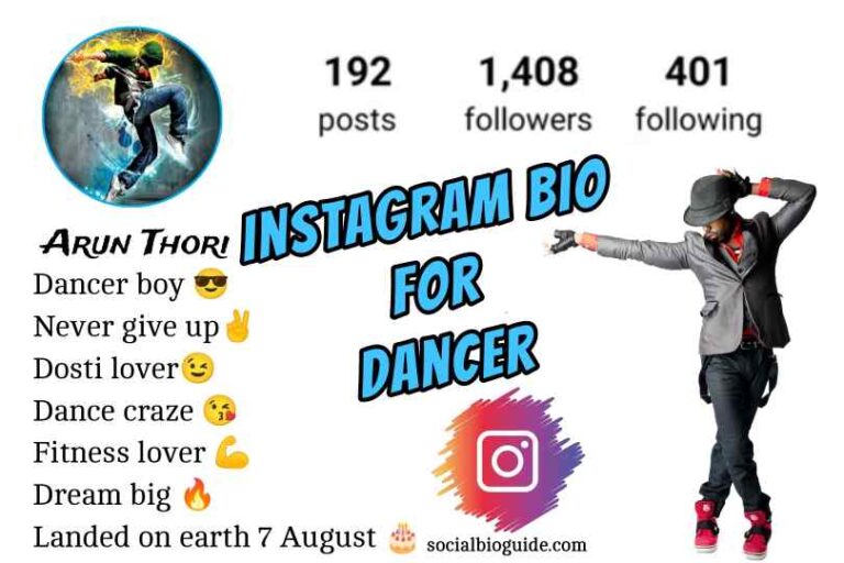 Instagram Bio For Dancers