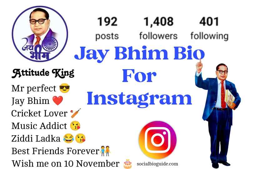 Jay Bhim Bio For Instagram