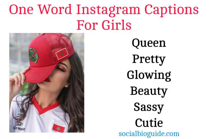 One Word Captions For Instagram